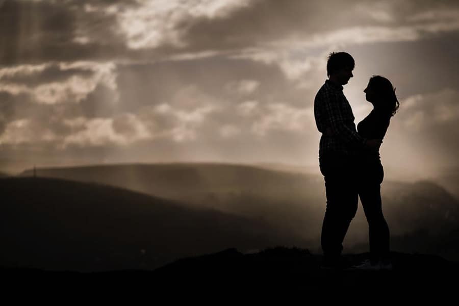 Curbar Edge Derbyshire Engagement Shoot0002