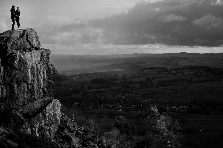 Curbar Edge Derbyshire Engagement Shoot0004
