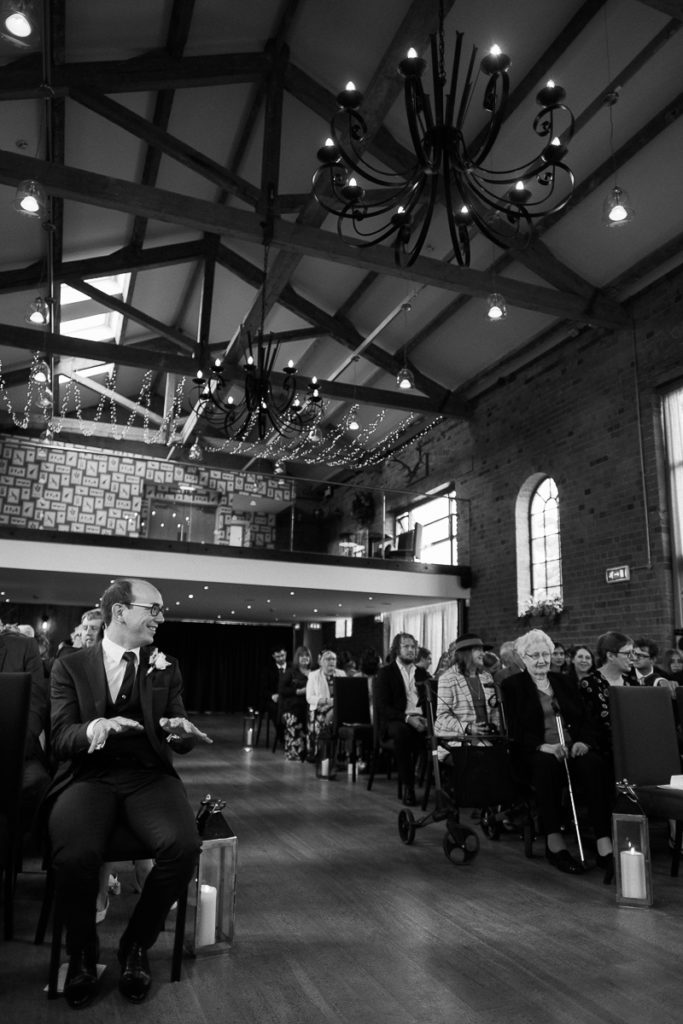 Carriage Hall Wedding 27 Nervous Groom