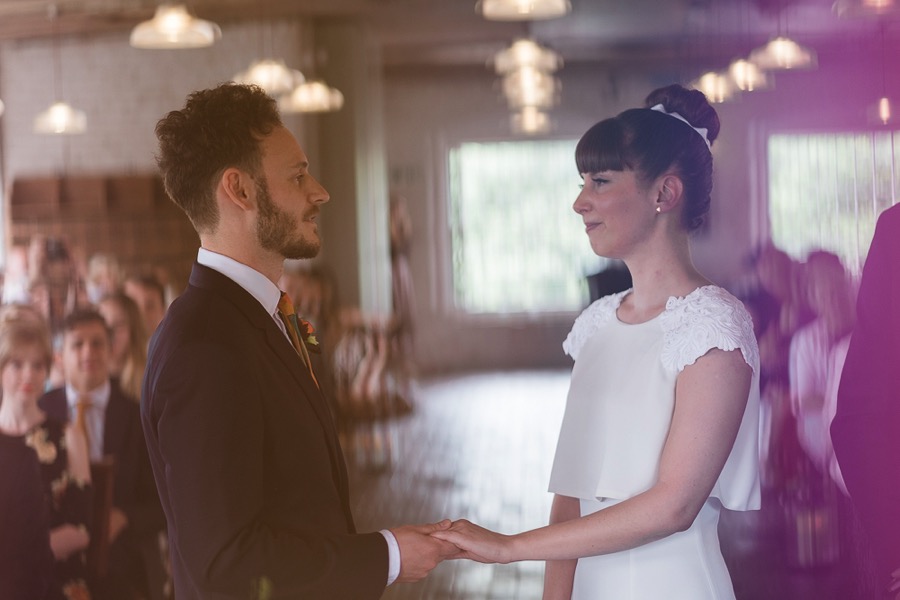 West mill wedding ceremony