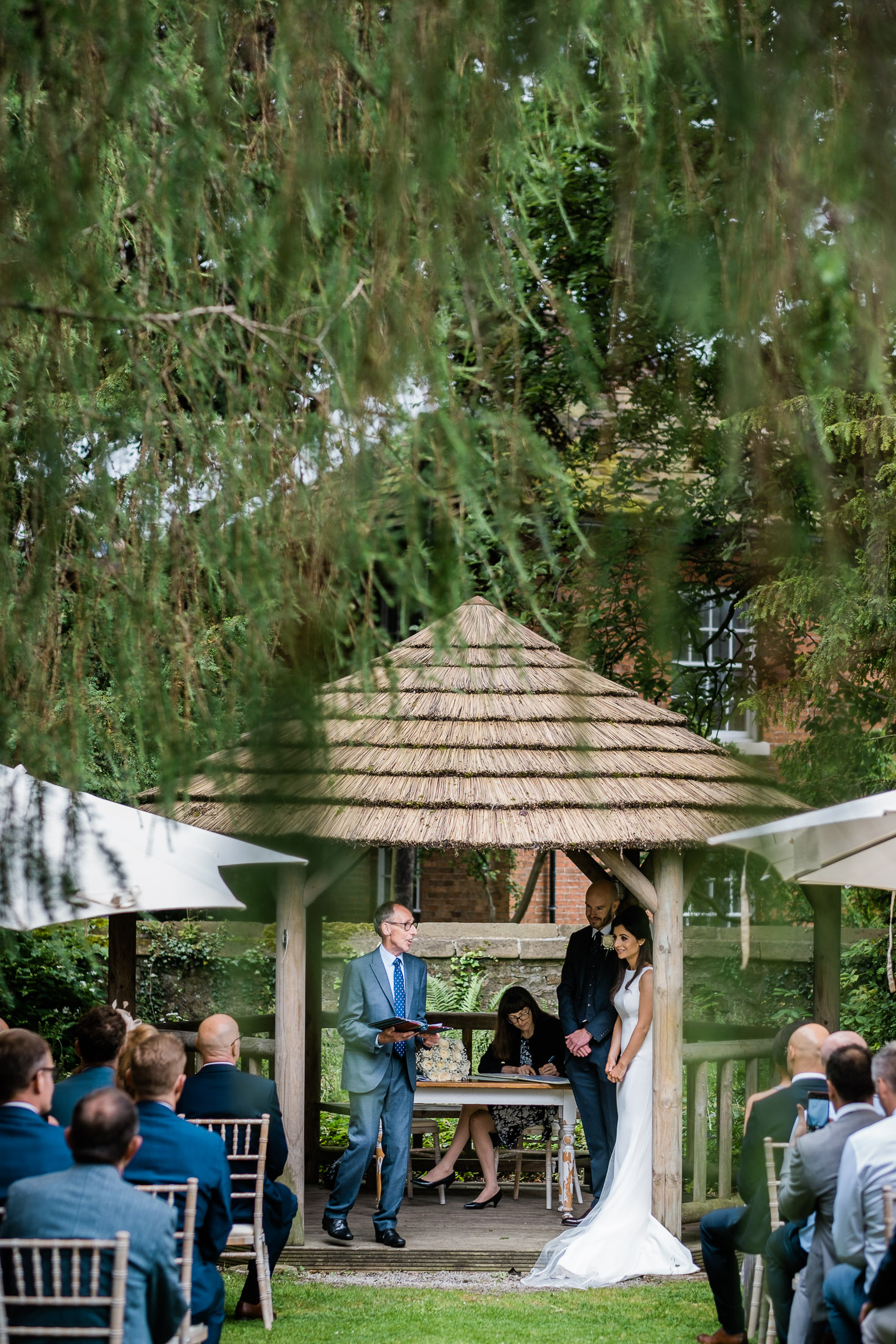 Eyam Hall Wedding Photographer 10 Pavillion at Eyam Hall
