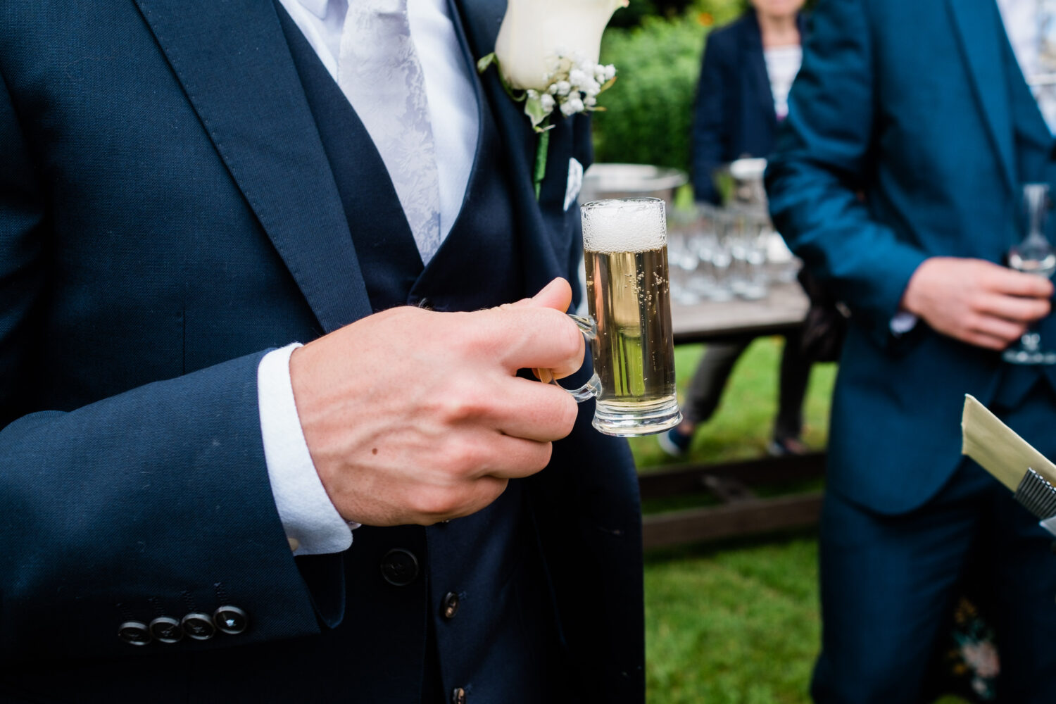 Eyam Hall Wedding Photographer 15 Wedding guests at Eyam Hall