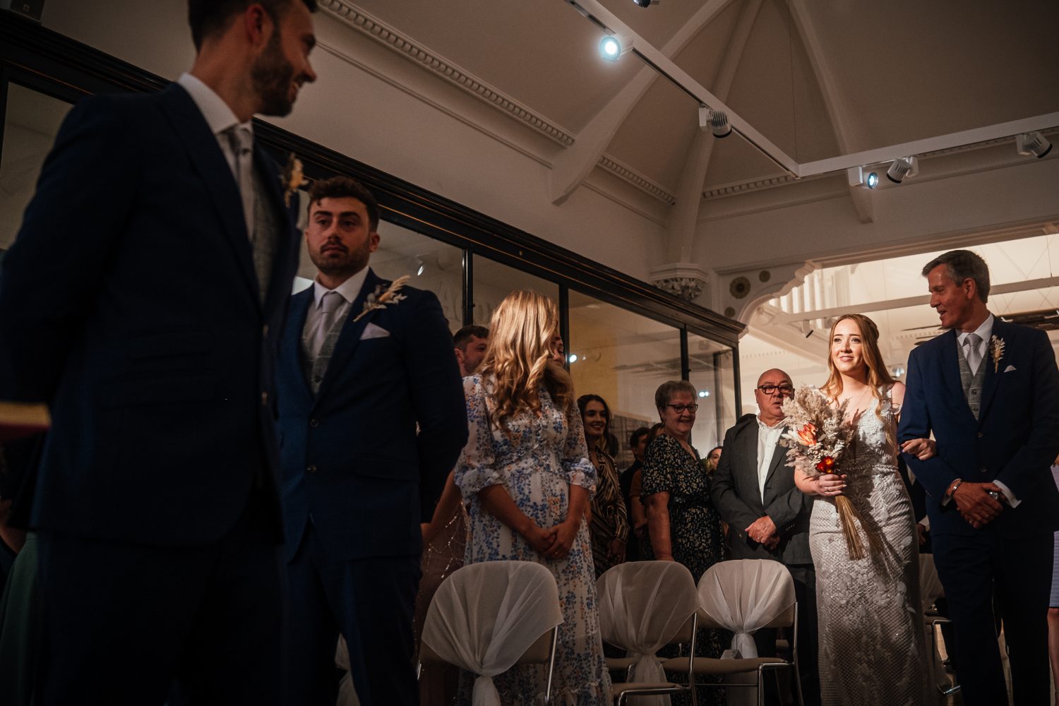 Sharpes Pottery & Derby Museum and Art Gallery Wedding 12 Derby museum wedding ceremony