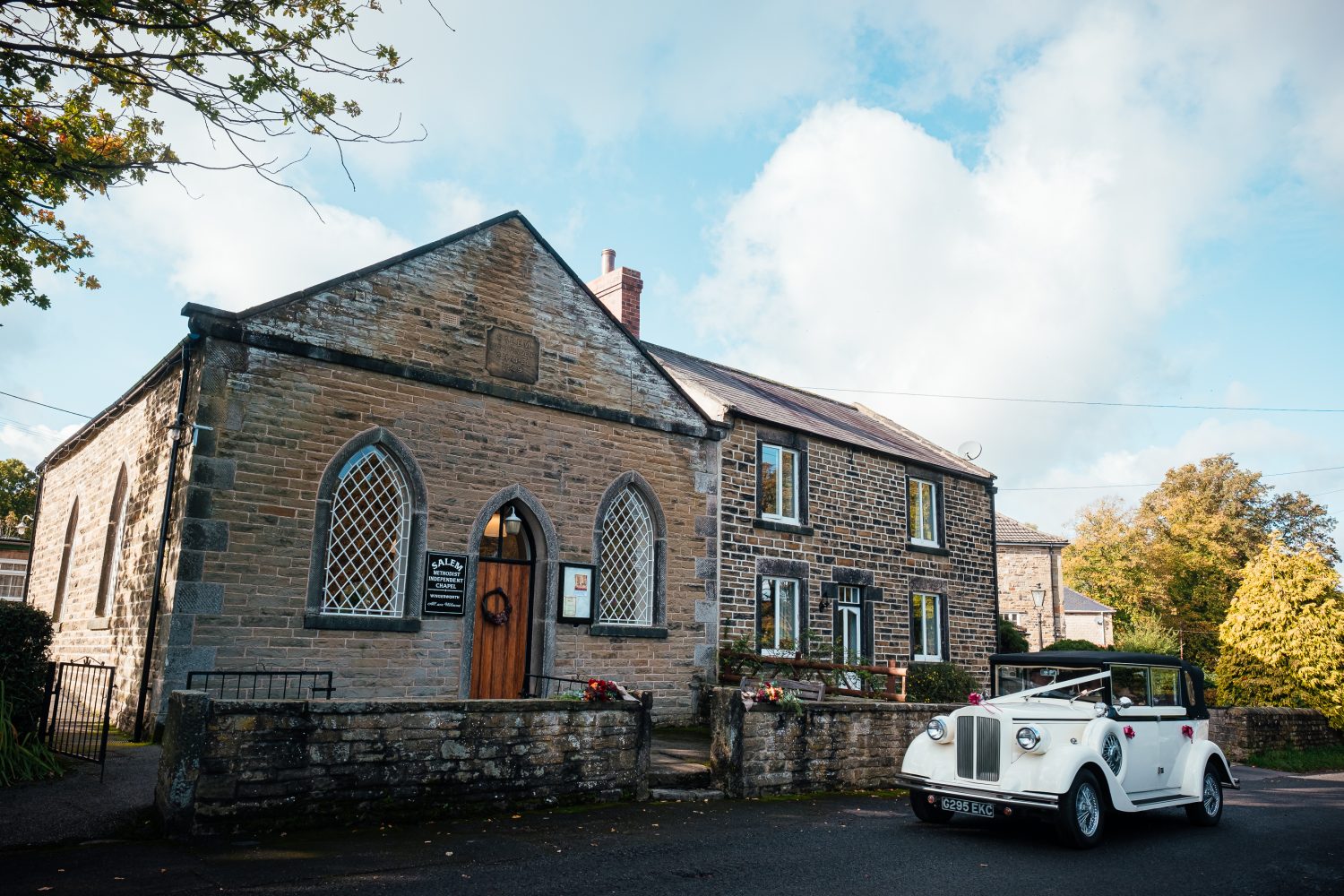 Salem Chapel, Wingerworth WEdding