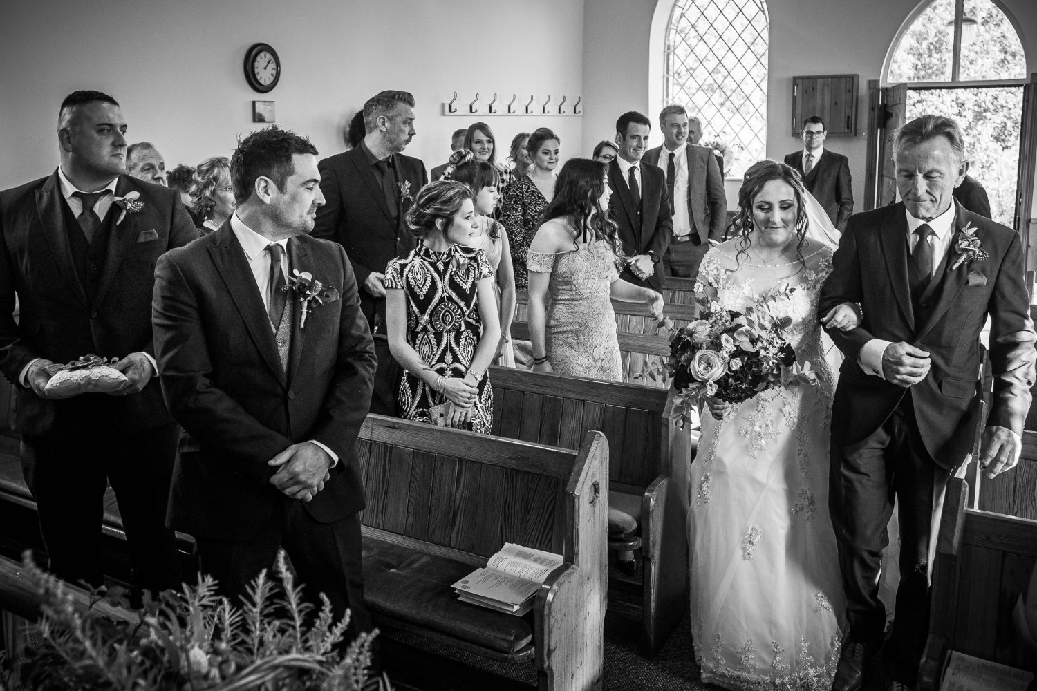 Walking down the aisle