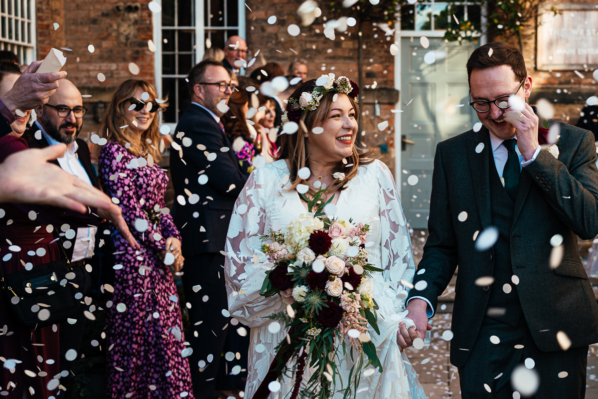 West Mill Wedding Photographer Confetti - West Mill Wedding Photographer