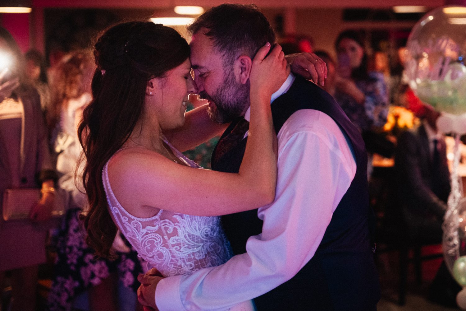 Bride and Groom First Dance at Kedleston Country House Wedding