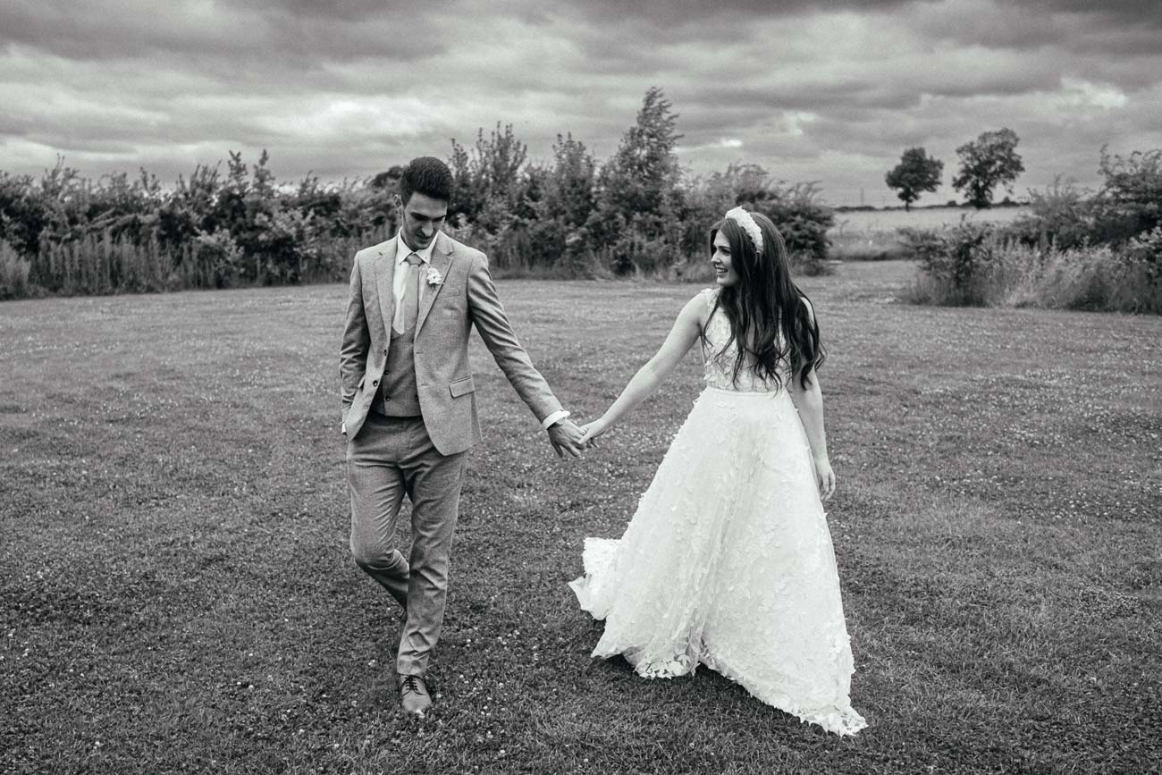 A Day in the Life of a Wedding Photographer 6 Boho Rustic Wedding Riverland's Bride and Groom Portrait