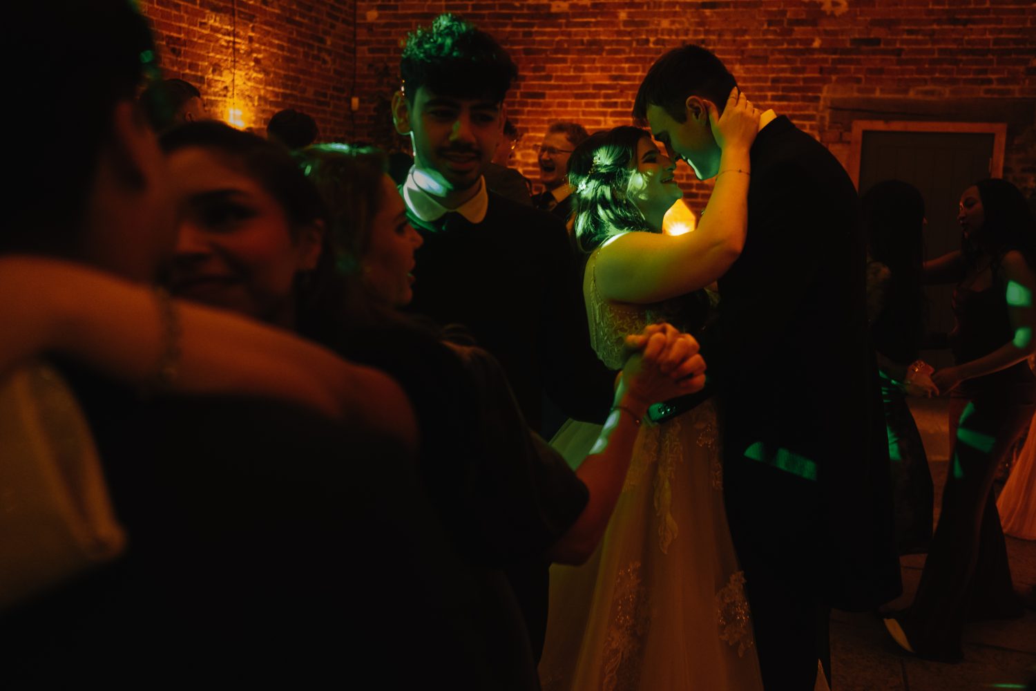 Bride and Groom First Dance Hazel Gap Dancefloor