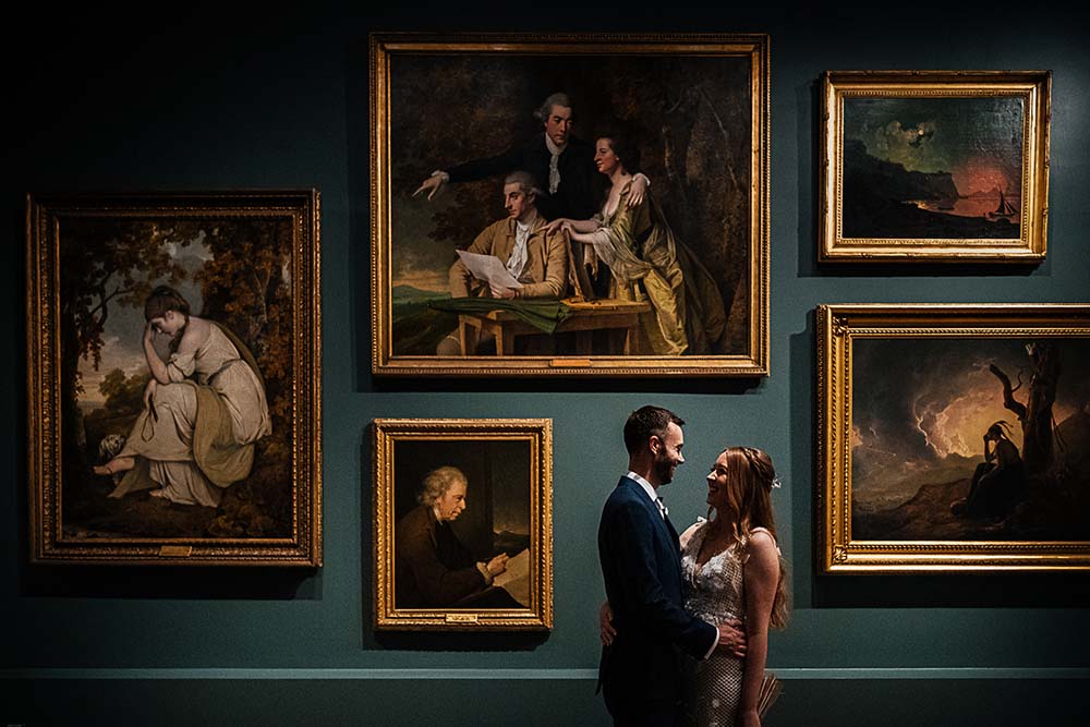 Best Derbyshire Wedding Venues 32 Wedding At Joseph Wright Gallery Derby Museum