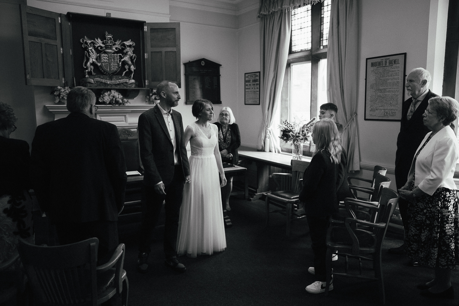 Bakewell Town Hall Micro Wedding-016 svg+xml;charset=utf